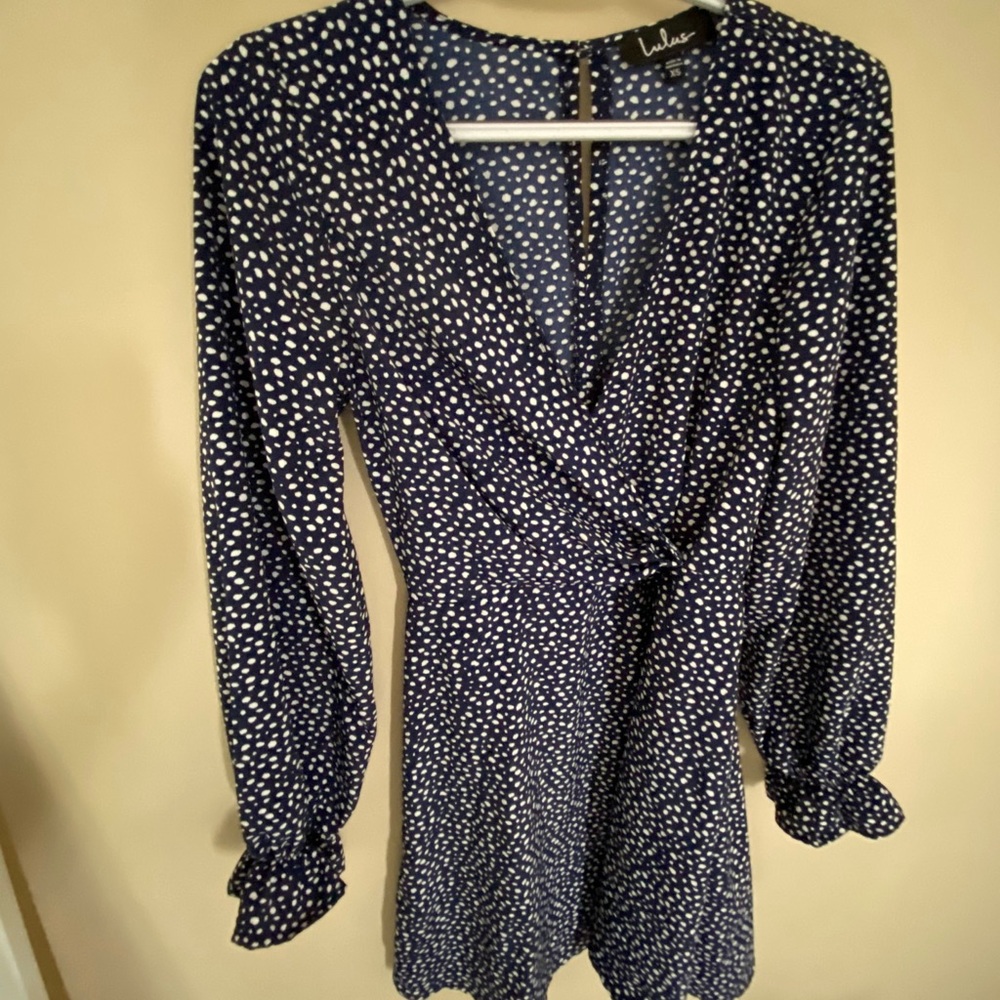 Lulus faux wrap dress